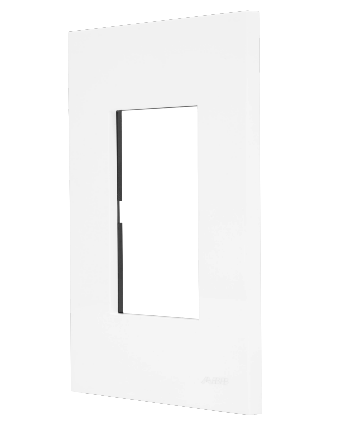 Placa 4x2 3 Postos Zenit Branco - 2373.1BL