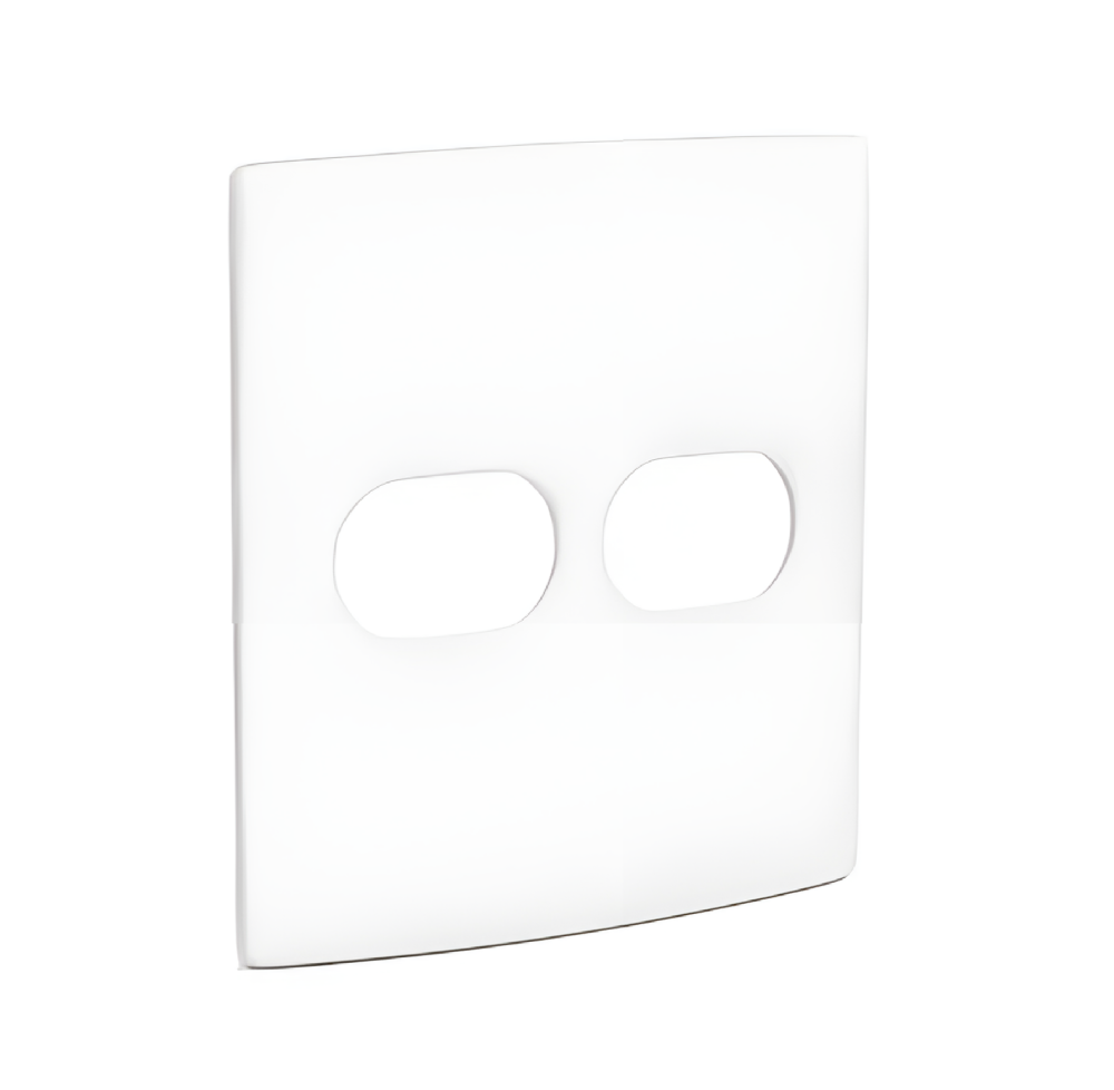 Placa 4x4 1+1 Posto Nereya Branco Gloss - 663413