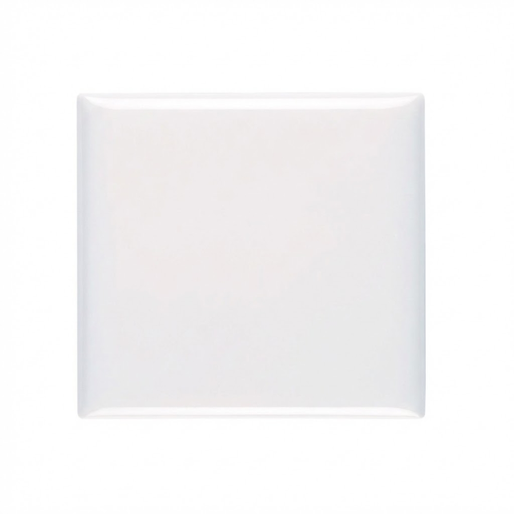 Placa 4x4 Cega Thesi-Up Branca - M9P0