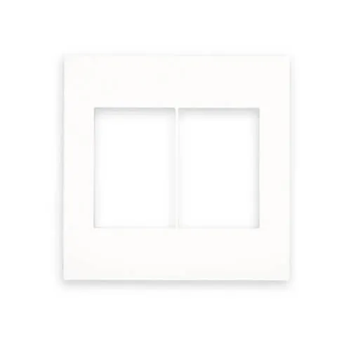 Placa Arteor 4x4 6 Postos Branca Quadrada - 575300B