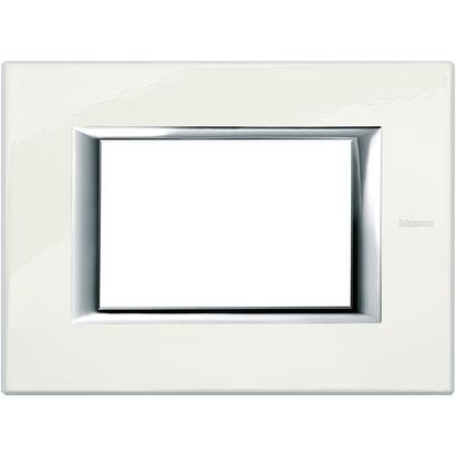 Placa Axolute 4x2 Bianco Limoges -HA4803BG