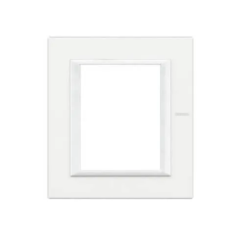 Placa Axolute 4x4 6 Modulos White -HA4826HD