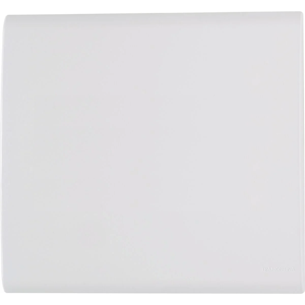 Placa Liz 4x4 Cega Branca C/ Suporte -57106/021