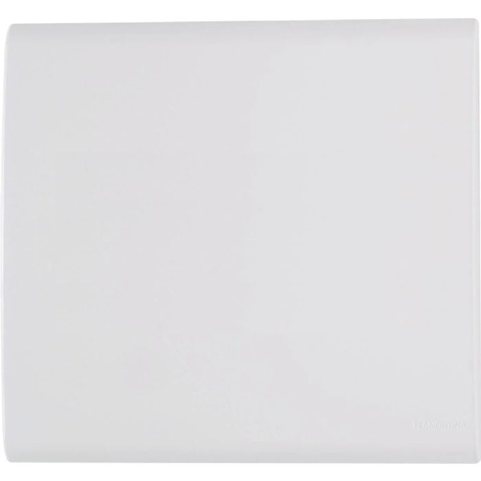 Placa Liz 4x4 Cega Branca C/ Suporte -57106/021