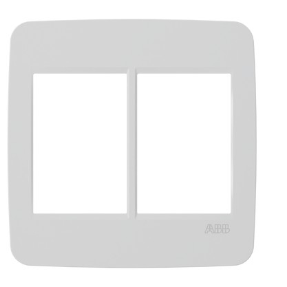 Placa ORIGEN 4x4 3+3 Postos C/Suporte Branca-N0673.1BL