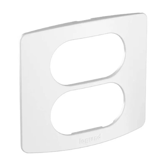 Placa+Suporte para Marcenaria Nereya 2 Módulos Branca - 663295