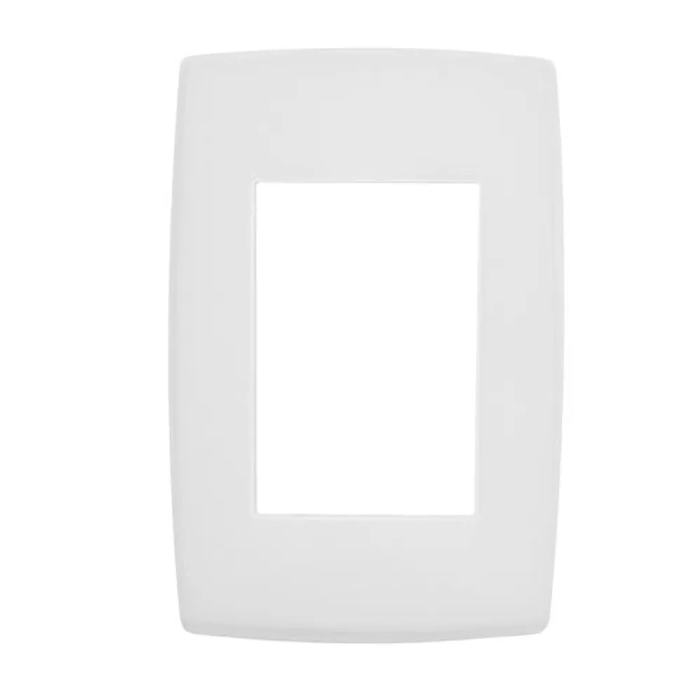 Placa Pial Plus 4x2 para 3 Módulos Branco - 618503
