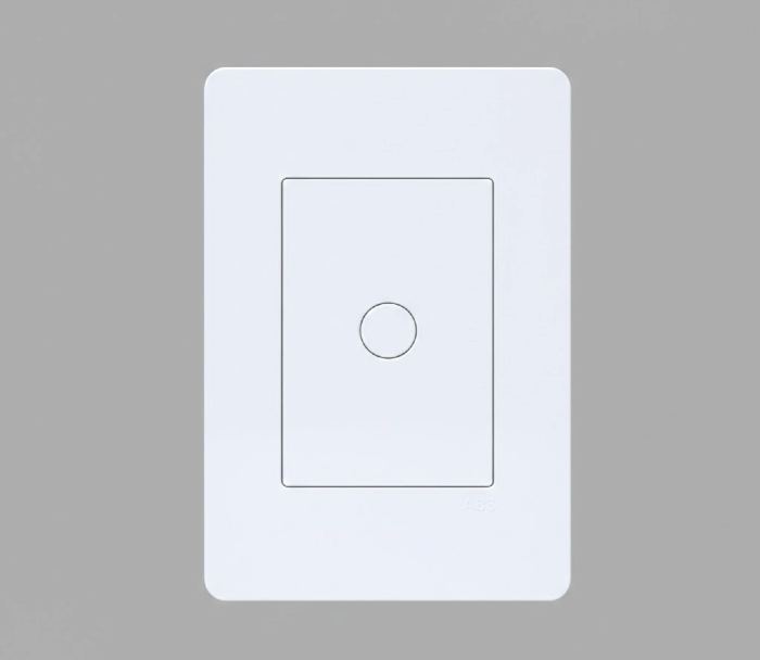 Placa UNNO 4x2 Cega Branca-N1370.1BL