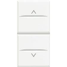 Pulsador 1 Mod. c/ Reversao 16A White Axolute -HD4027