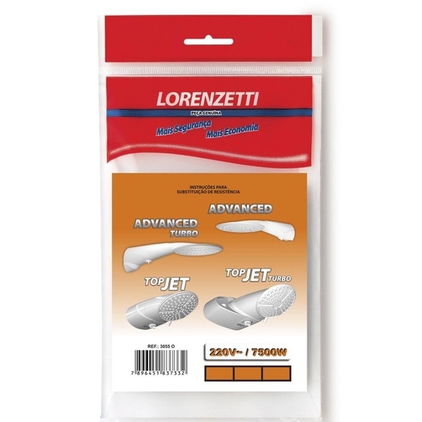 Resistencia Lorenzetti Advanced/Top Jet Multitemperatura 7500W 220V -7589062