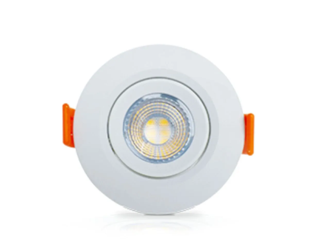 Spot Ourolux SuperLed Redondo 5W Bivolt 6400K Branco Frio -5600