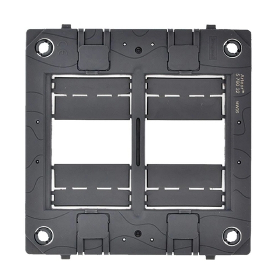 Suporte Arteor 4x4 para 6 módulos - 576032B