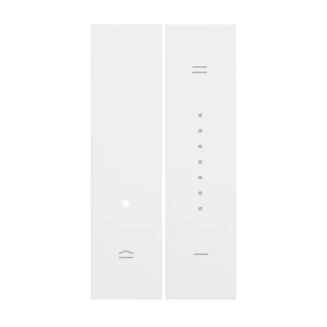 Tampa para Dimmer Living Now 2 Módulos Branca - KW19