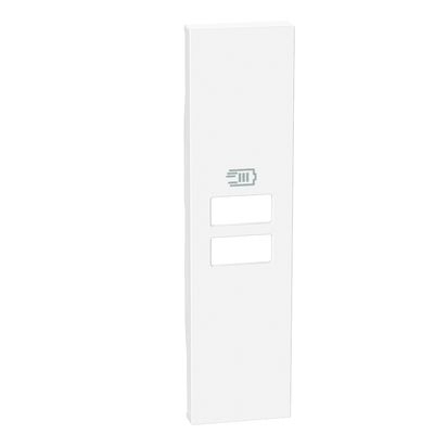Tampa para Tomada Carregador 2 USB Living Now Branca - KW13C