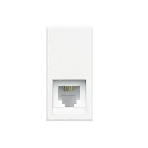 Tomada Axolute RJ11 4 Fios White -HD4258C11N