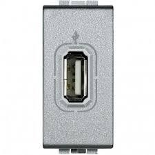Tomada Living-Light USB (SOMENTE DADOS/NÃO PASSA ENERGIA) Tech -NT4285
