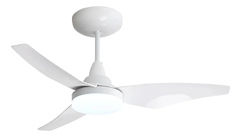 Ventilador De Teto Mestre Branco C/ Controle Remoto Aliseu -37400