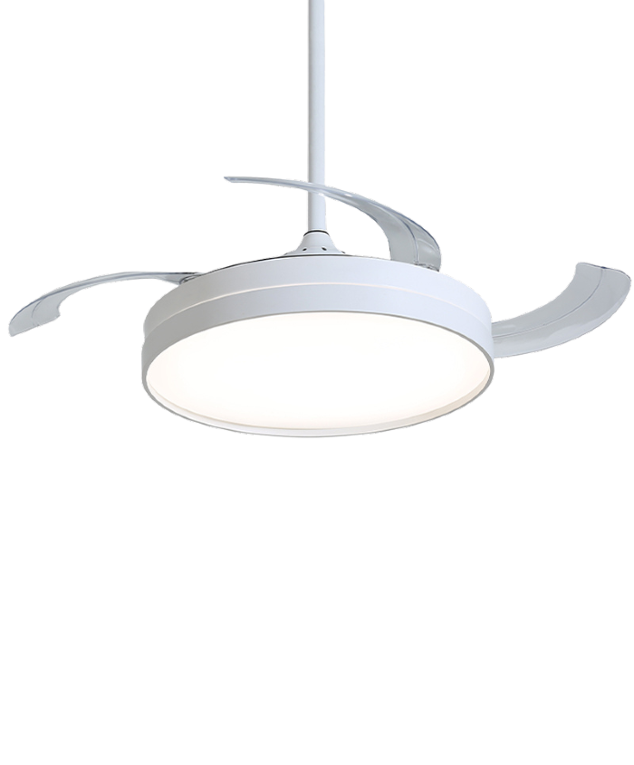 Ventilador Teto Opus Air Basic C/ Controle BR Bivolt Pá Retrátil -HM36472